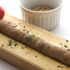 ロング生ソーセージ焼き