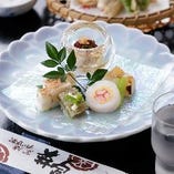 ◆素材の味わいを活かした当店ならではの会席『季節会席8,800円（税込）』［全8～9品］