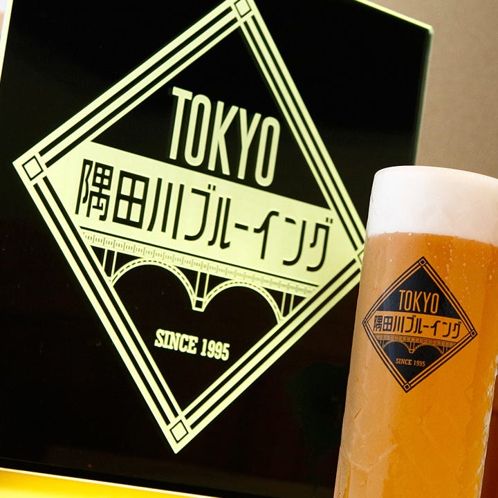 浅草ならではのクラフトビール"TOKYO隅田川ブルーイング"も