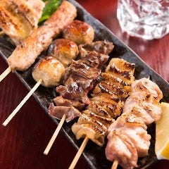 お任せ焼き鳥五本盛り合わせ お任せ焼き鳥五本盛り合わせ