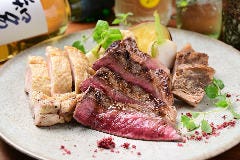 愛知県産のブランド肉をグリル料理でお楽しみいただけます