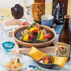 ランチタイム限定！飲み放題付きコース、ございます。