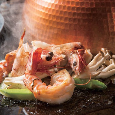 鉄板ダイニング IRODORI_【歓迎会・各宴会に】≪120分飲放込≫車海老・黒毛和牛贅沢フルコース(全9品)