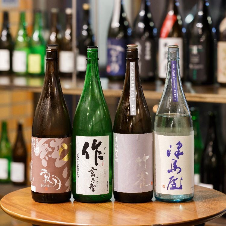季節の日本酒20種類以上
