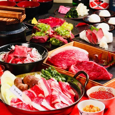 肉処 くろべこや_《肉宴会【4996円】厳選銘柄牛》赤身ステーキ2種・牛100%ハンバーグ・銀しゃりなど 全12品