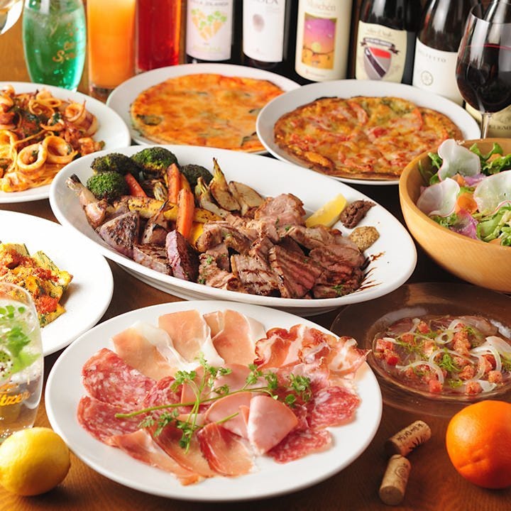 2 5時間飲み放題樽生スパークリング付 洋風おつまみメインの 4 200円 税抜 コース 全8品 の詳細 逗子イタリアン Aria アリア 逗子 イタリアン イタリア料理 ぐるなび
