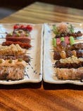 30種類の個性豊かなこだわりの串料理