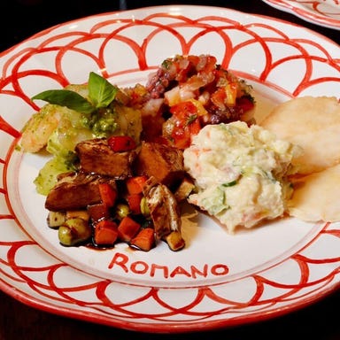 italian cafe restaurant ROMANO DUE メニューの画像