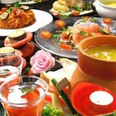 個室お野菜と地鶏と DININGみにとまと神戸三宮店 コースの画像