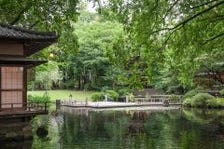140年の歴史漂う「日本庭園」
