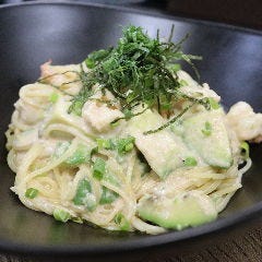 POTBELLY 中川_海老とアボカドの明太子クリームパスタ