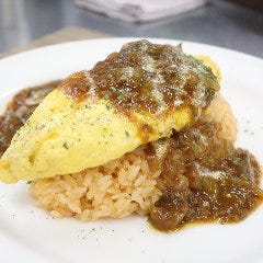 POTBELLY 中川_ふんわりタマゴのハヤシオムライス
