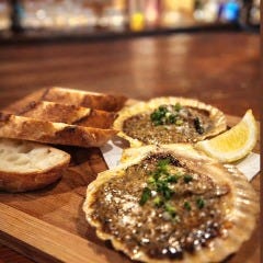 ホタテのかに味噌焼き