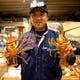宮崎市場の㈱長谷川水産の社長、毎日直送鮮魚を届けてくれます。