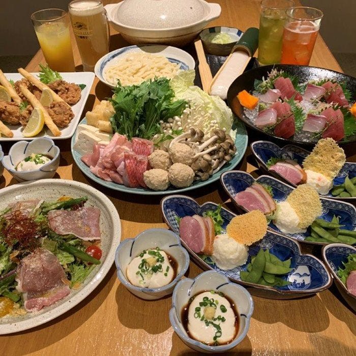 ご入浴 岩盤浴付 込み 2時間飲み放題付 江戸遊女子会プラン ヘルシー豆乳ちゃんこ鍋など 4 980円の詳細 お食事処 北斎 両国湯屋 江戸遊 両国 居酒屋 ぐるなび
