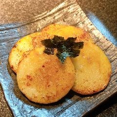 とろろ鍋×明太子とろろ鍋 肉鍋亭 心斎橋店_山芋のステーキ