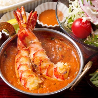 本格インドカリー&エスニック料理 ヤスズカリー_スペシャル海老カレーセット