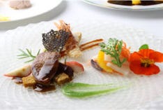 2月のランチコース『椿』と盆梅展