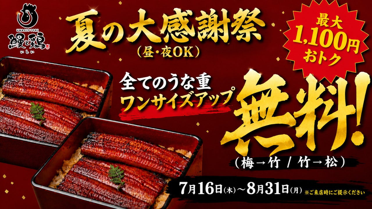 鰻と鶏 いしい