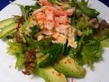 ずわい蟹とアボカドのサラダ