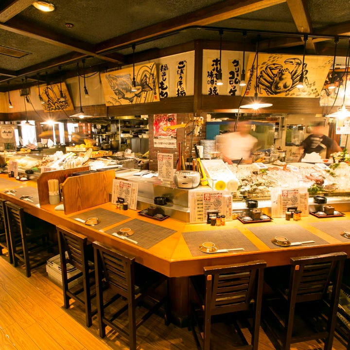 海鮮居酒屋 吾作どん 天王寺アポロ店 席 ぐるなび