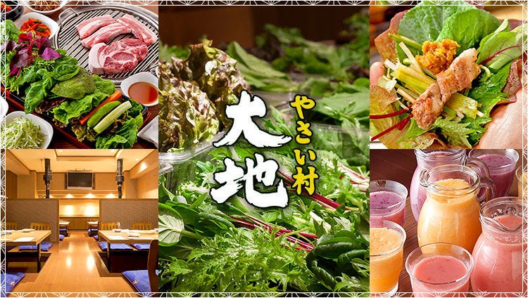28種の野菜とサムギョプサル食べ放題 やさい村大地 赤坂田町通り