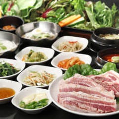 28種の野菜とサムギョプサル食べ放題 やさい村大地 赤坂田町通り 