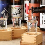 日本料理と相性抜群の日本酒をご用意