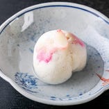 桜のアイスクリーム