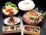 寿司と海鮮鍋会席（飲み放題付）