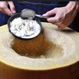 パルミジャーノ釜のチーズリゾット
