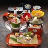 日本料理総料理長　平野 規元による美しい日本料理を。