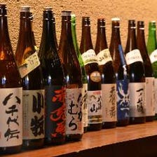 種類豊富な日本酒・焼酎・梅酒