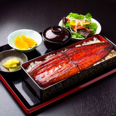 千歳 うな良 浜松駅店_《家康ゆかりの浜松名物》うな重御膳【極・1尾】4,070円｜圧巻のボリュームが魅力！