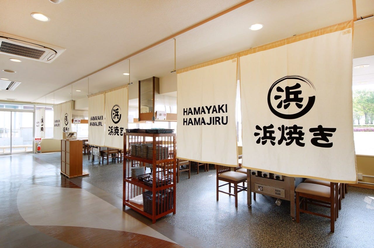 能登食祭市場 浜焼きコーナー