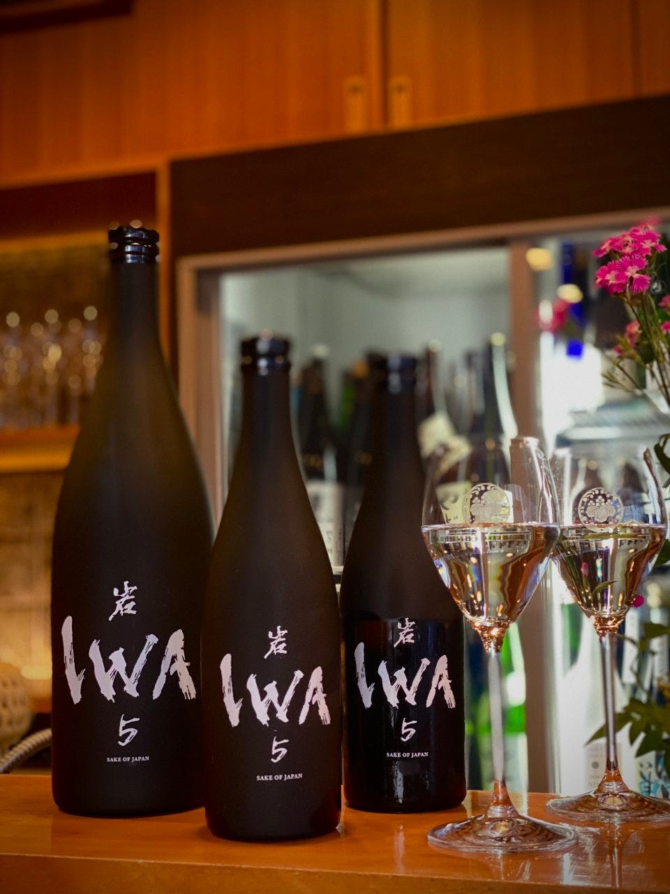 IWA5
ドン ペリニヨンの元醸造責任者が造ったお酒です。