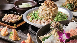 private dining 芋 おすすめコース　
 ￥4,000(飲み放題付)