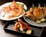 ■北海道料理■
鱈場蟹・毛蟹・きんきなどもご用意（要予約）。