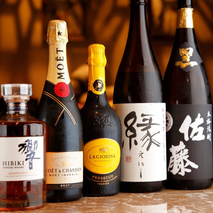 焼酎・日本酒・梅酒・各種サワーなど、充実のラインナップ