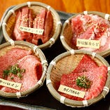 食べ応えのある「厚切り盛合せ」で、贅沢に肉の旨みを愉しんで♪