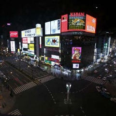 ビル最上階からの夜景
