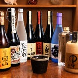 人気の焼酎も種類豊富にご用意