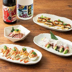 心を込めてふる舞うお料理と旨い酒をお楽しみください。