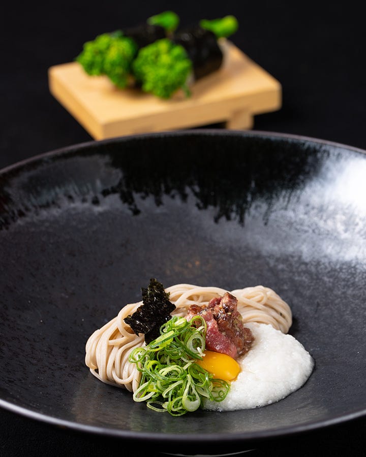 鉄板焼ステーキしゃぶしゃぶそば全て楽しめる！ プレミアム神戸牛サーロインステーキ80gコース の詳細｜神戸牛肉そばと