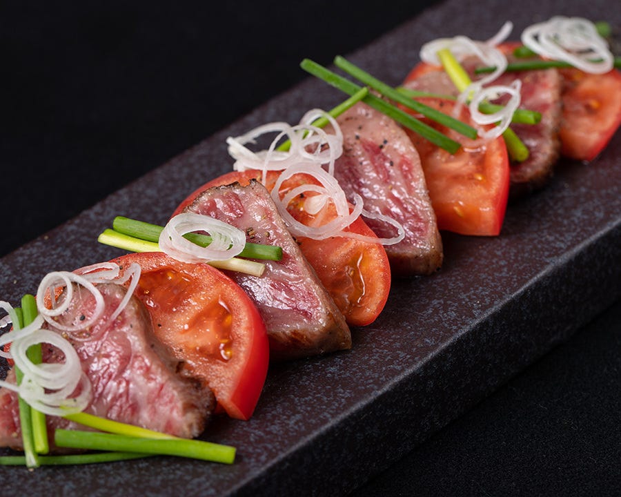 鉄板焼ステーキしゃぶしゃぶそば全て楽しめる！ プレミアム神戸牛サーロインステーキ80gコース の詳細｜神戸牛肉そばと