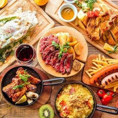 ★当店人気NO.1★大人気の絶品パエリアと肉寿司が食べれるコース