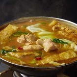 鶏白湯カレー鍋