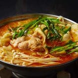 鶏白湯辛鍋
