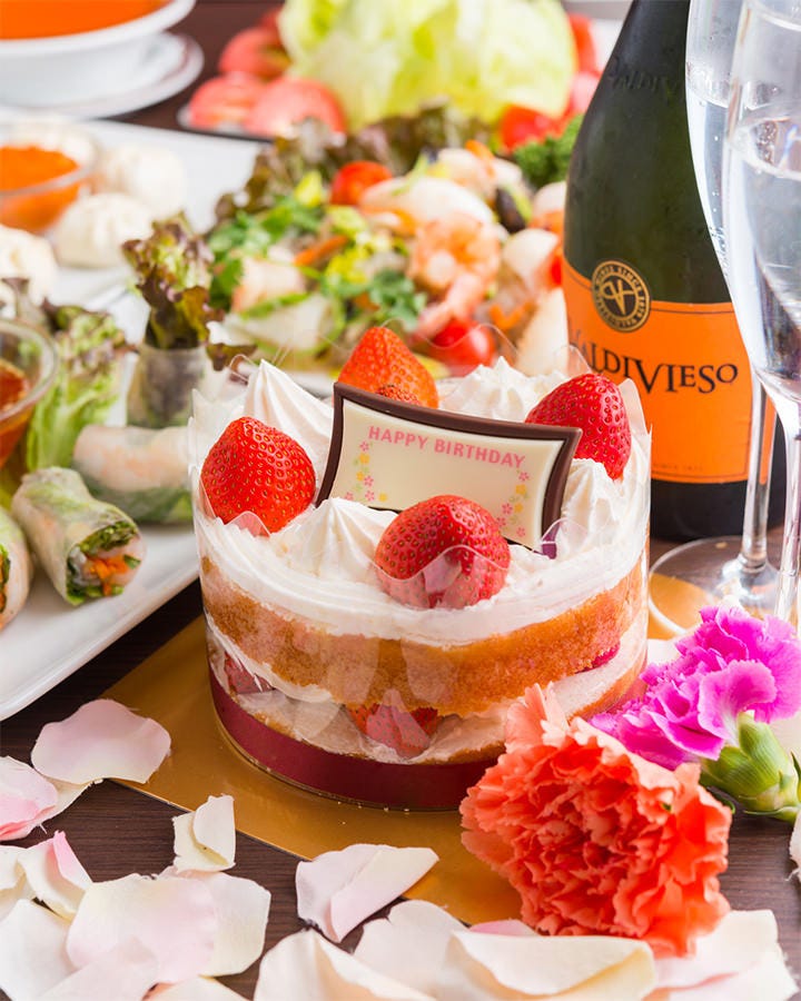 バースデーパーティーコース Birthday Party Course 2h半ビール込飲み放題付3 500円 誕生日 記念日の詳細 個室 居酒屋 Sita 八丁堀 八丁堀 居酒屋 ぐるなび