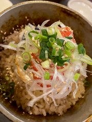 毎日数量限定の釜飯